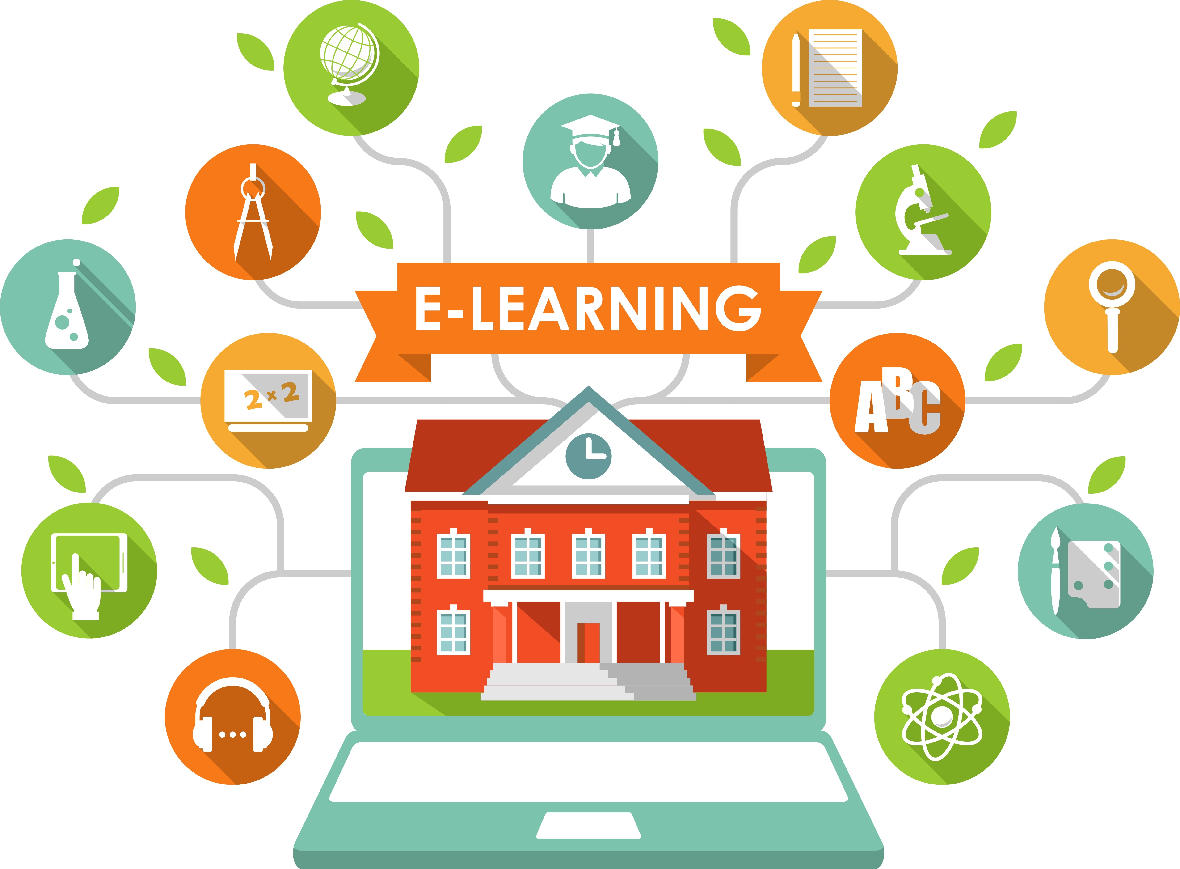 E learning ru. Логотип e-Learning. Онлайн образование логотип. Логотип по обучению. Онлайн школа вектор.